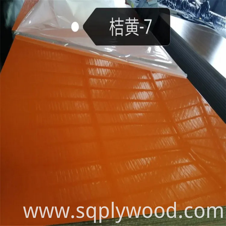 High Gloss 12mm 15mm 18mm White UV Melamine MDF Board for Furniture